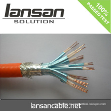 LANSAN 1000ft высокоскоростной экран cat6 lan кабель 100% Fluke pass UL ANATEL Утверждено